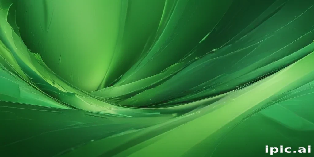 green abstract wallpaper