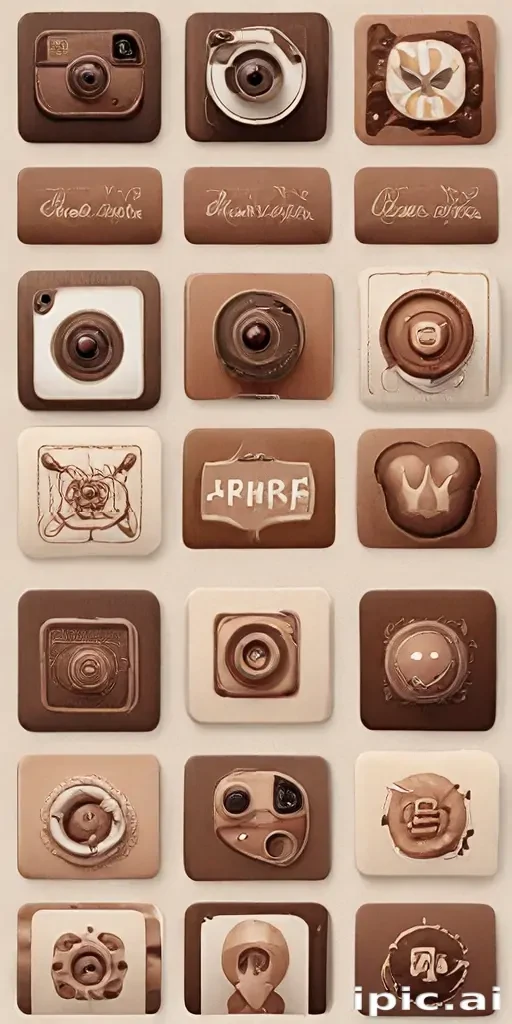 aesthetics brown instagram highlight icons