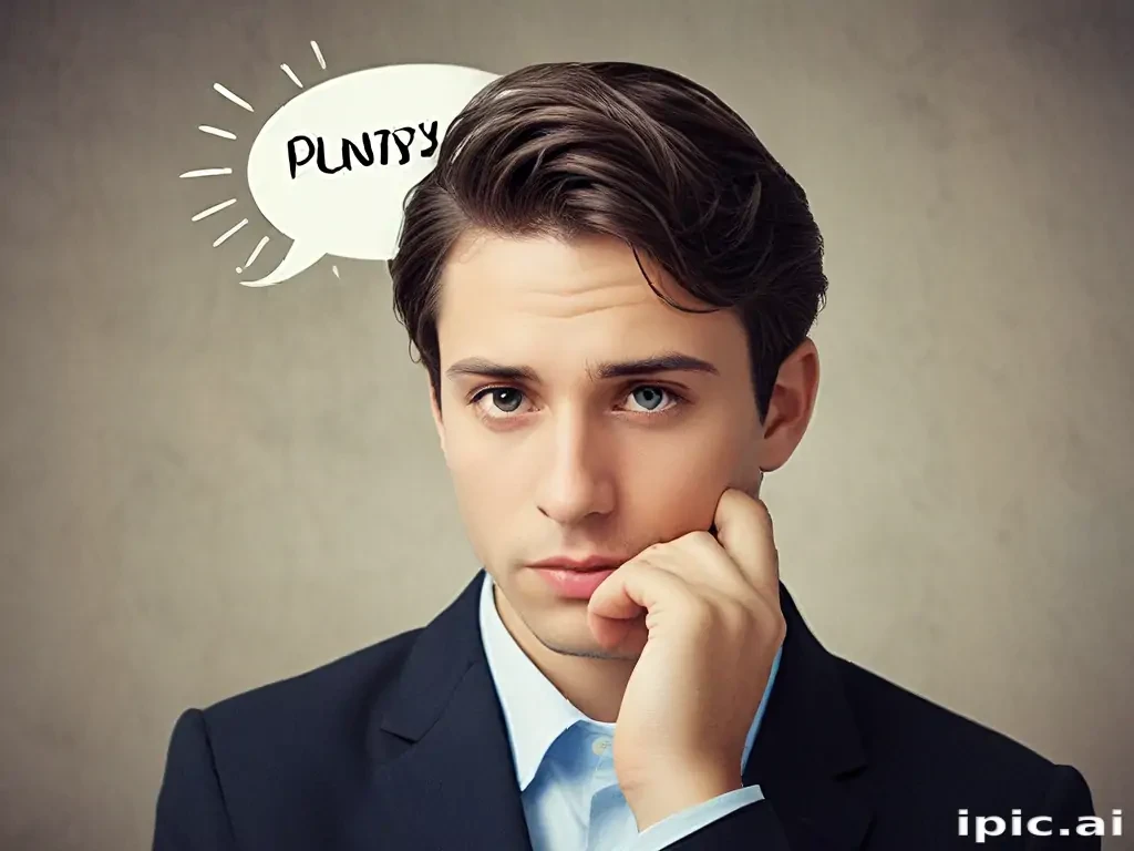 thinking person