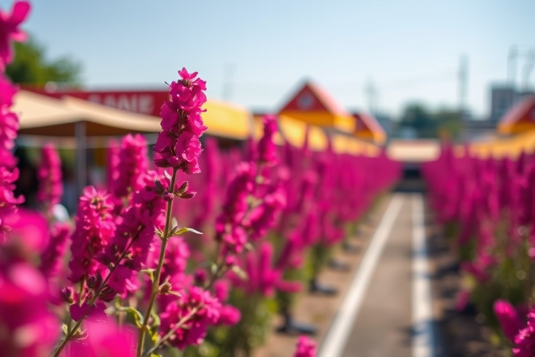 Regenerate the image with a high-resolution DSLR camera, aperture f/2.8, ISO 100, 50mm lens, natural light, focus on vibrant colors and sharp details, captured from a slightly elevated angle.