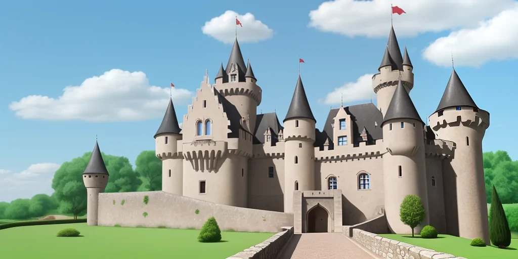 cartoon castel