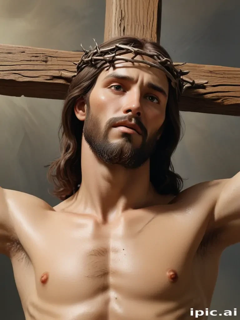 image of jesus on the cross