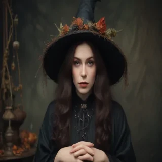 vintage witch images