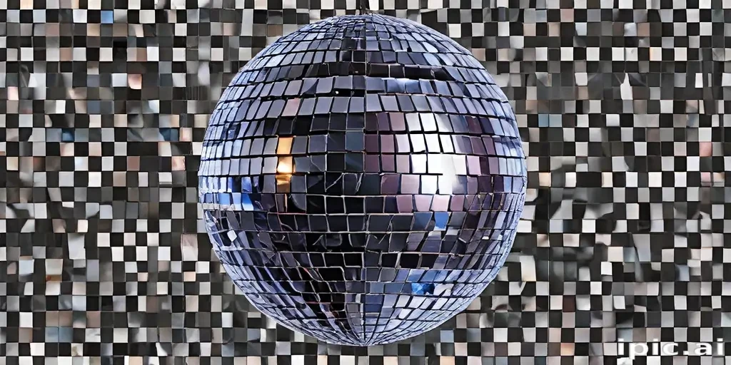 transparent background disco ball png