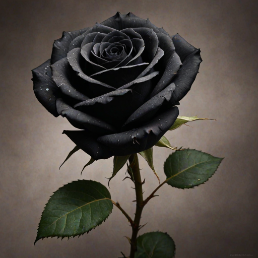 black rose picture