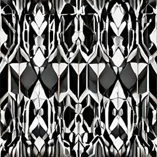 black and white pattern