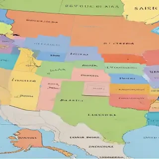 map of the us states
