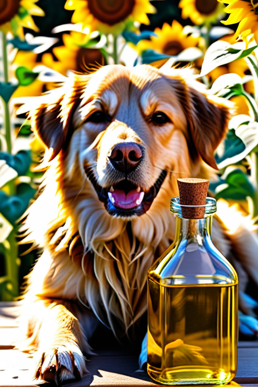 is sunflower oil safe for dogs