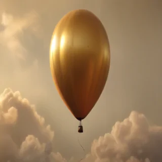 golden balloon