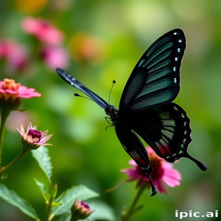 black butterfly wallpaper hd