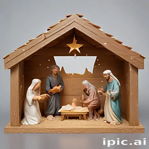 free christmas nativity scene
