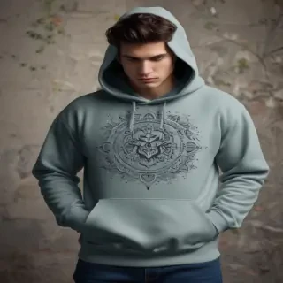 hooded sweatshirt mockup