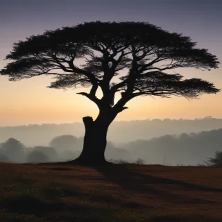 trees silhouette png
