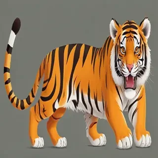 tiger cartoon tiger