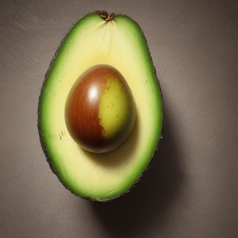 avocado drawing