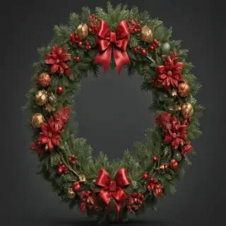 christmas wreath png