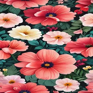flowers with no background