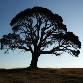 trees silhouette png