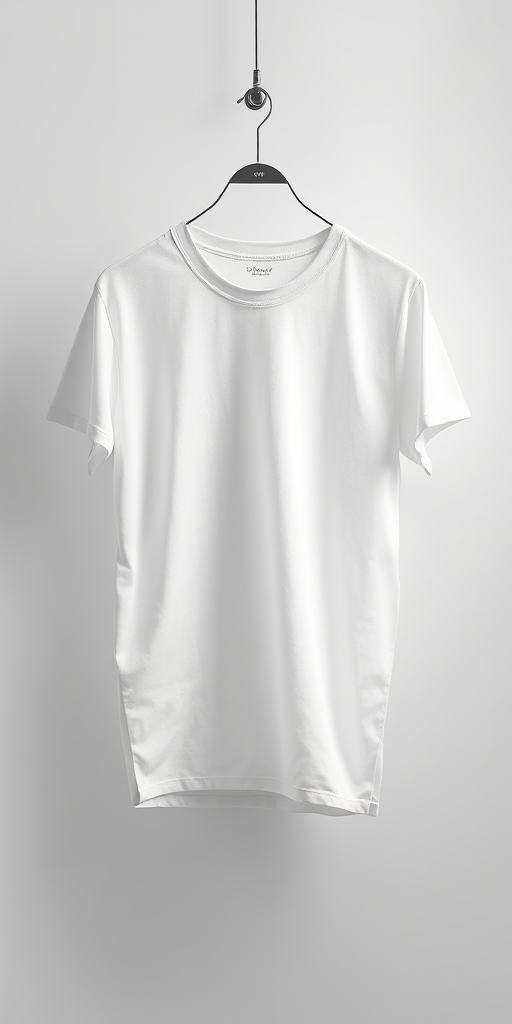 white t shirt transparent