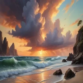 oil painting wallpaper