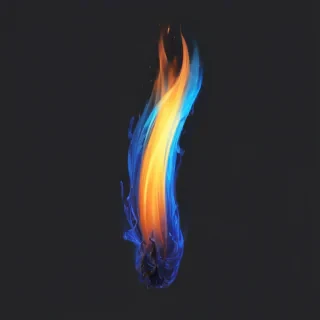 blue flame png