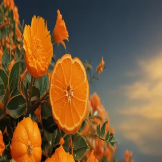 orange cute wallpaper