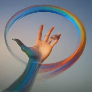 transparent rainbow