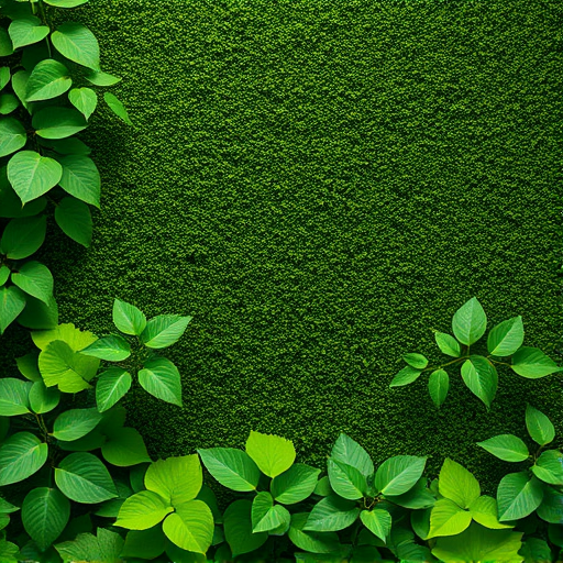 greenery background aesthetic