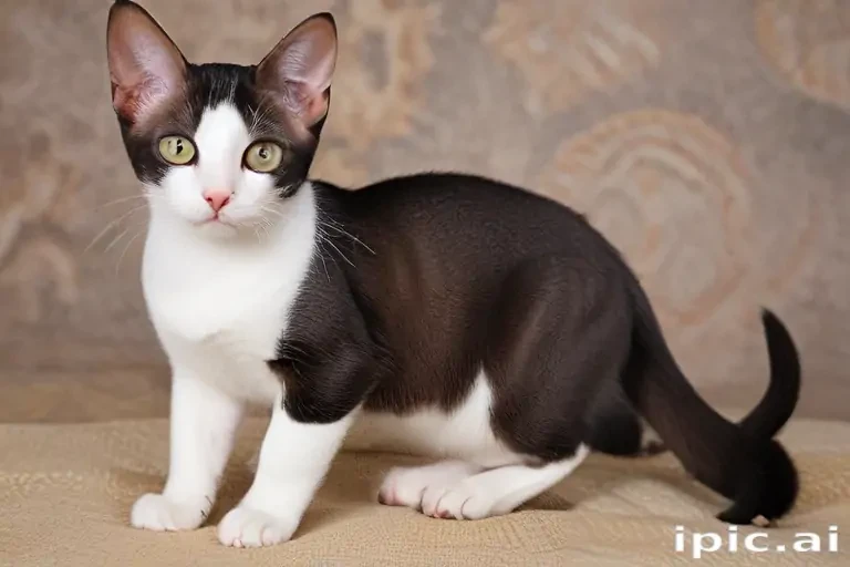 oriental bicolor cat breed