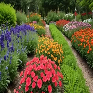flower garden