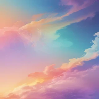 rainbow pastel background
