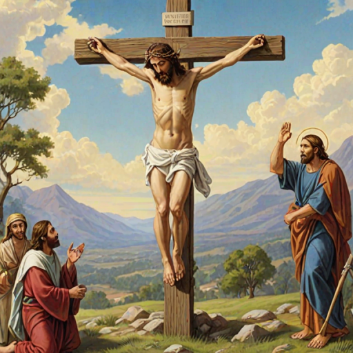 jesus on the cross clipart