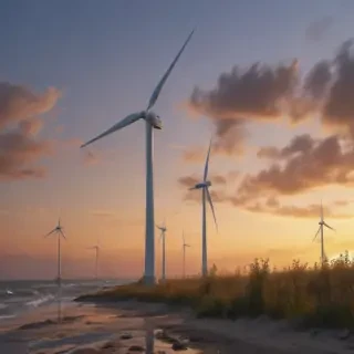 wind turbine png