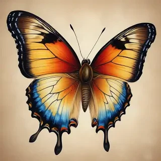 images of drawings of butterflies