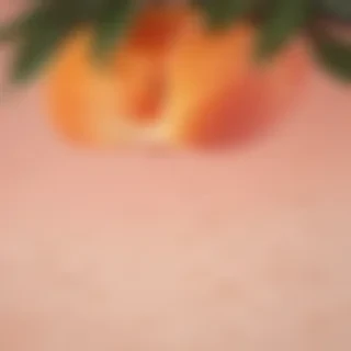 peach background aesthetic