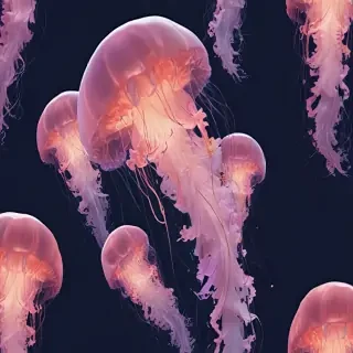 aesthetic jellyfish wallpaper