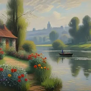 monet paintings wallpaper