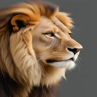 lion transparent background