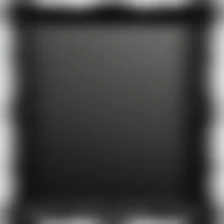 black picture frame png