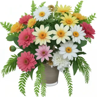 realistic flowers png