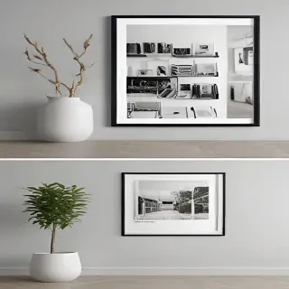 gallery wall mockup