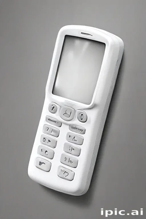 icon phone white