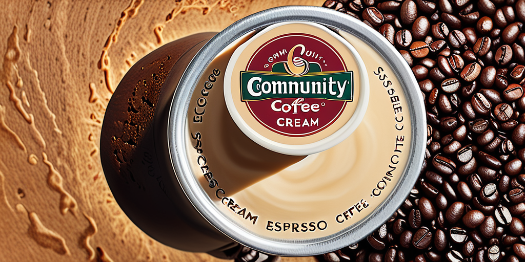 community coffee espresso + cream