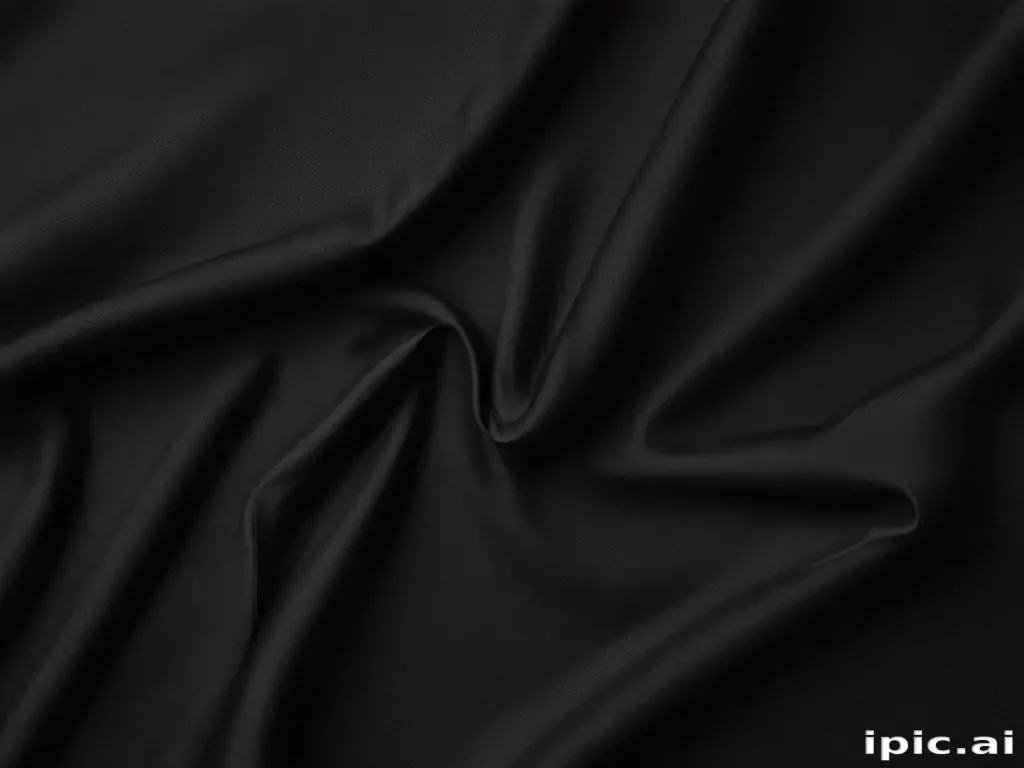 black fabric texture