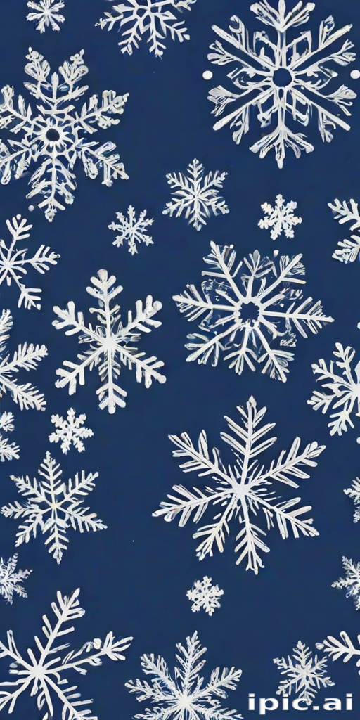 png snowflakes