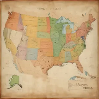 america map