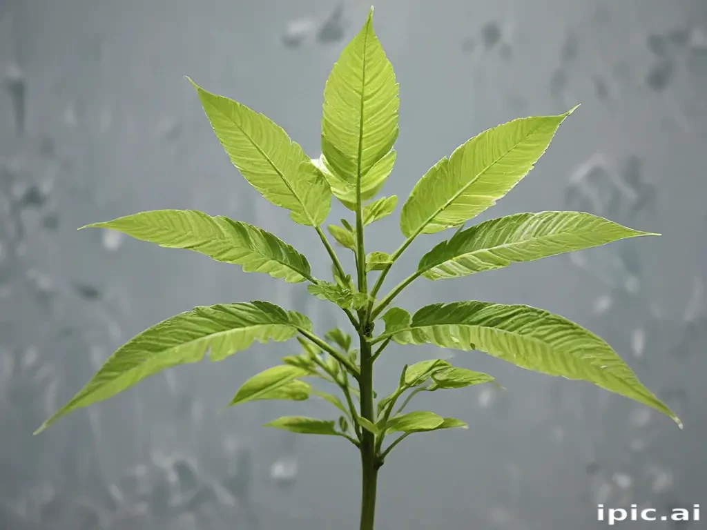transparent plant