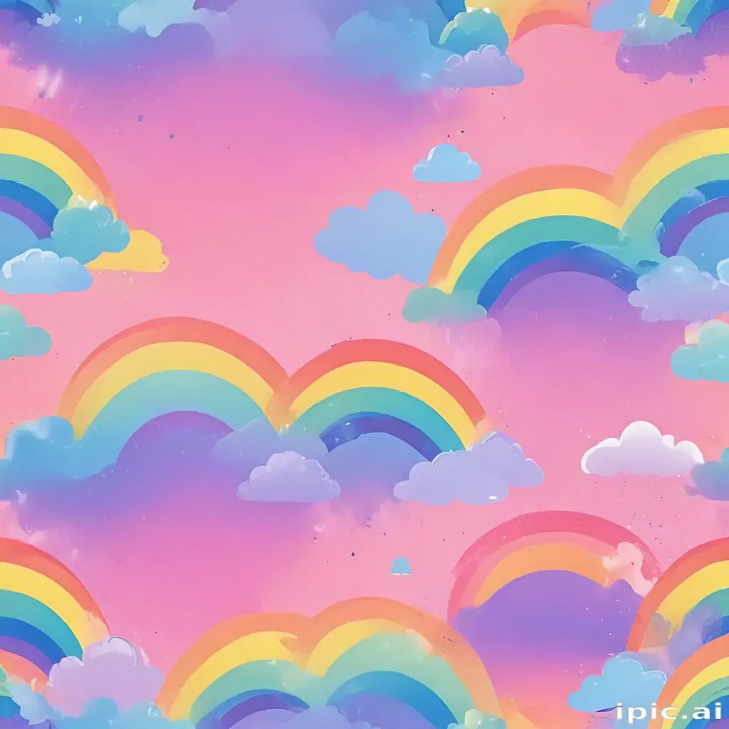 rainbow wallpaper aesthetic