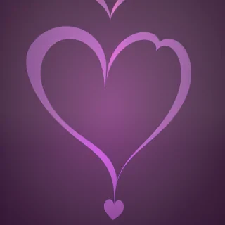 heart purple wallpaper