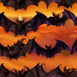 pictures of halloween bats